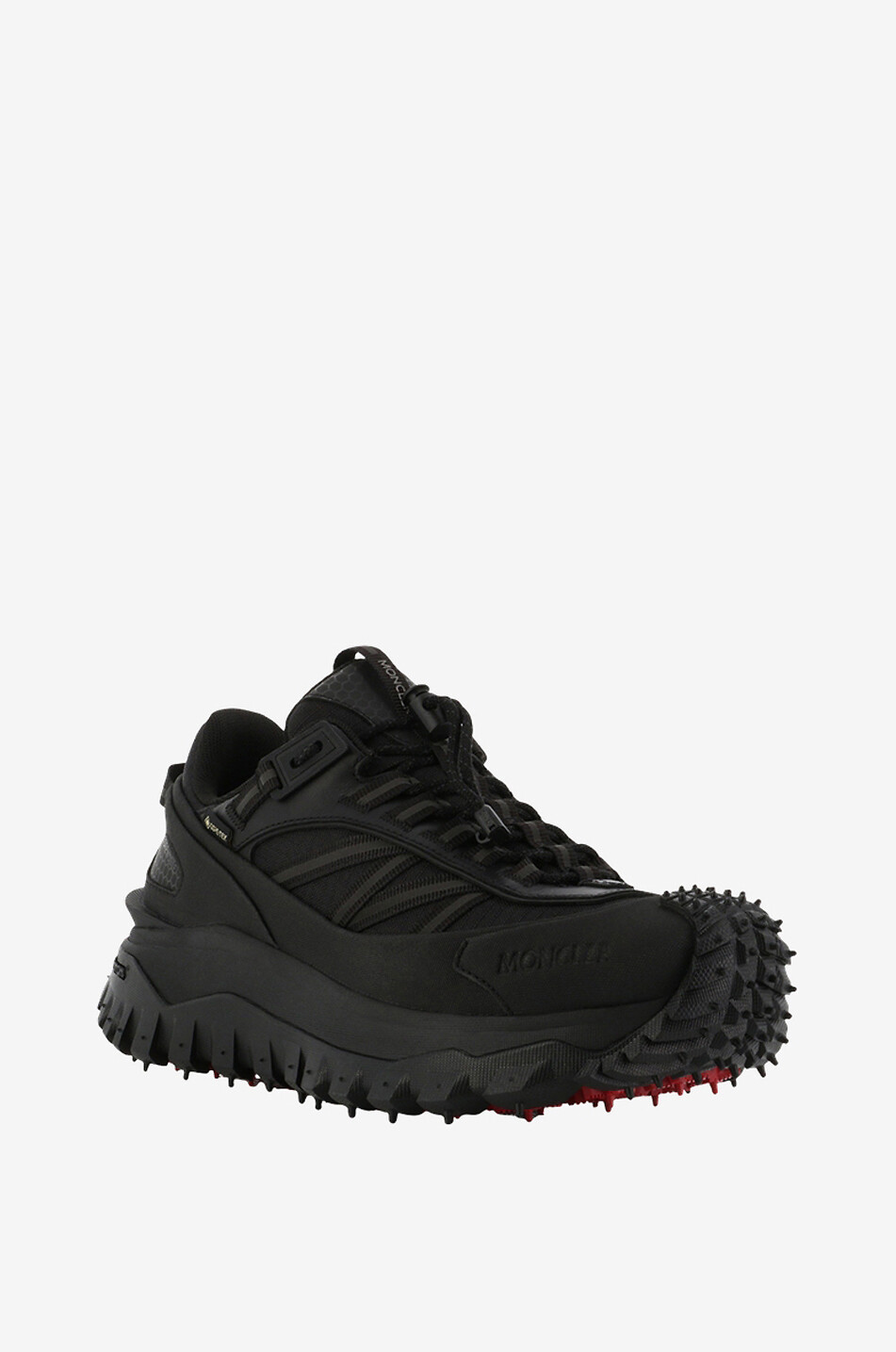 MONCLER Niedrige Schnürsneakers aus Gore-Tex Trailgrip GTX Damen SCHWARZ 1