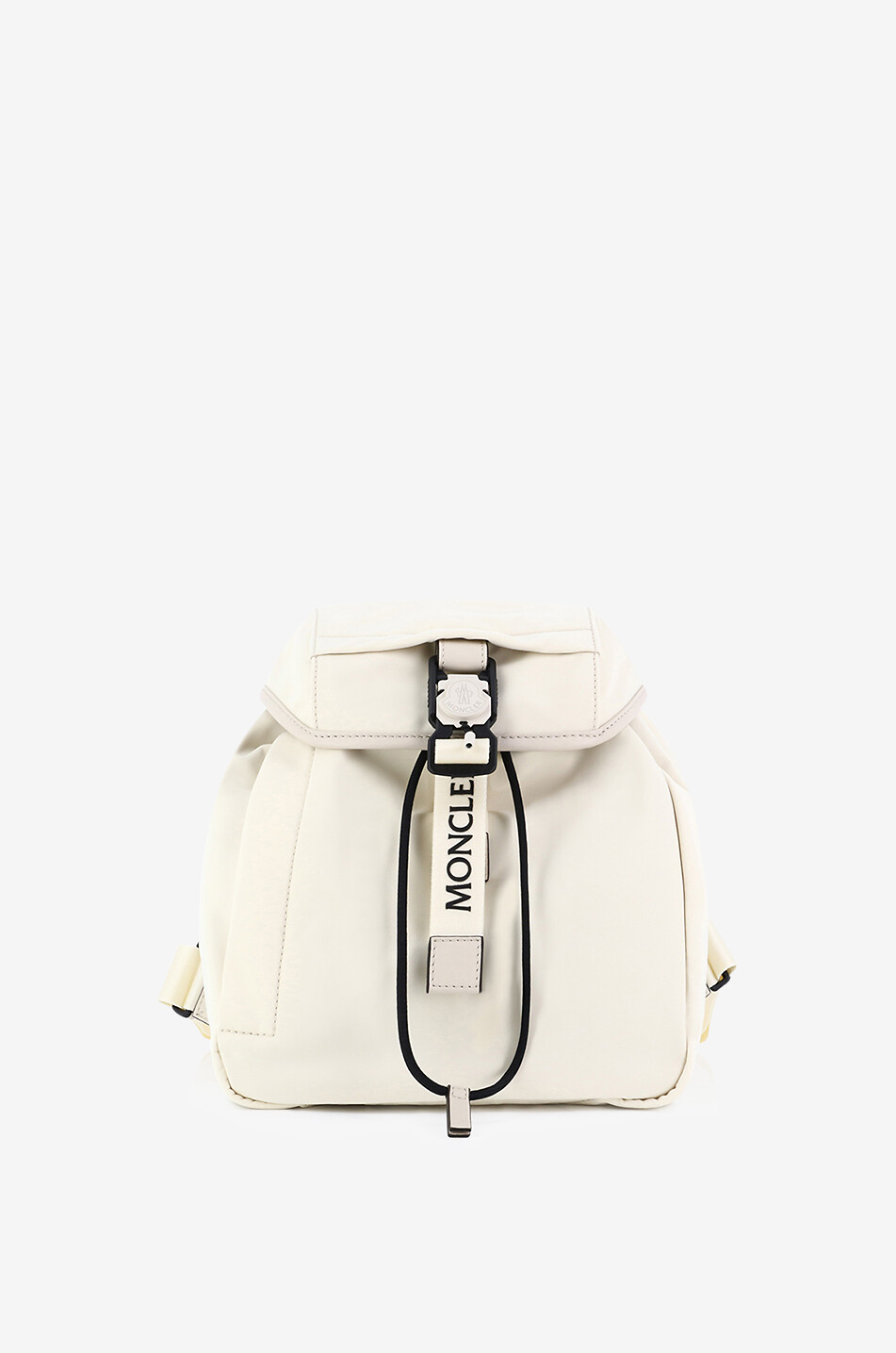 Mini-Rucksack aus Nylon und Leder Trick