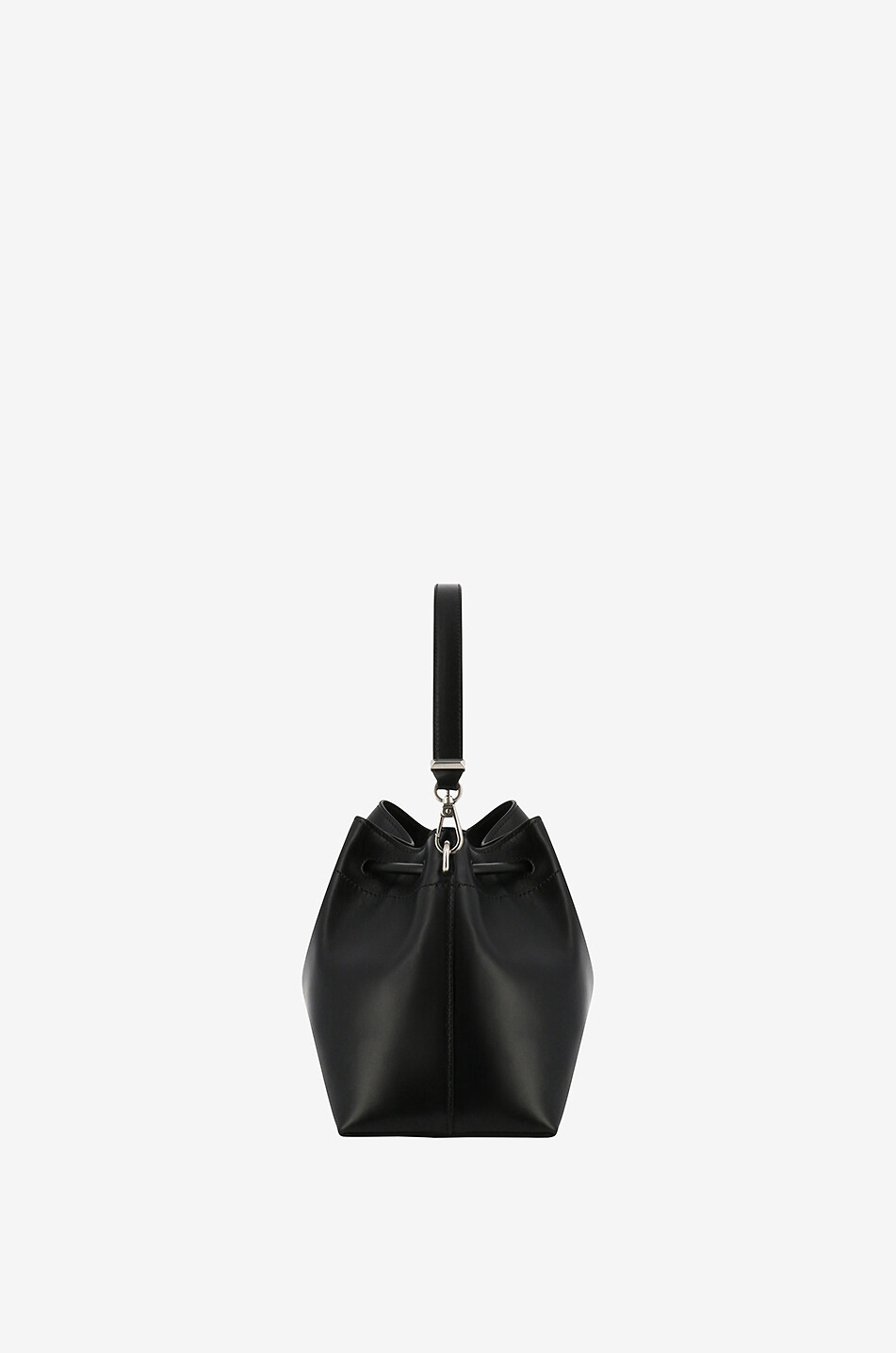 JIMMY CHOO Schultertasche aus Leder Bon Bon Bucket East-West Damen SCHWARZ 4