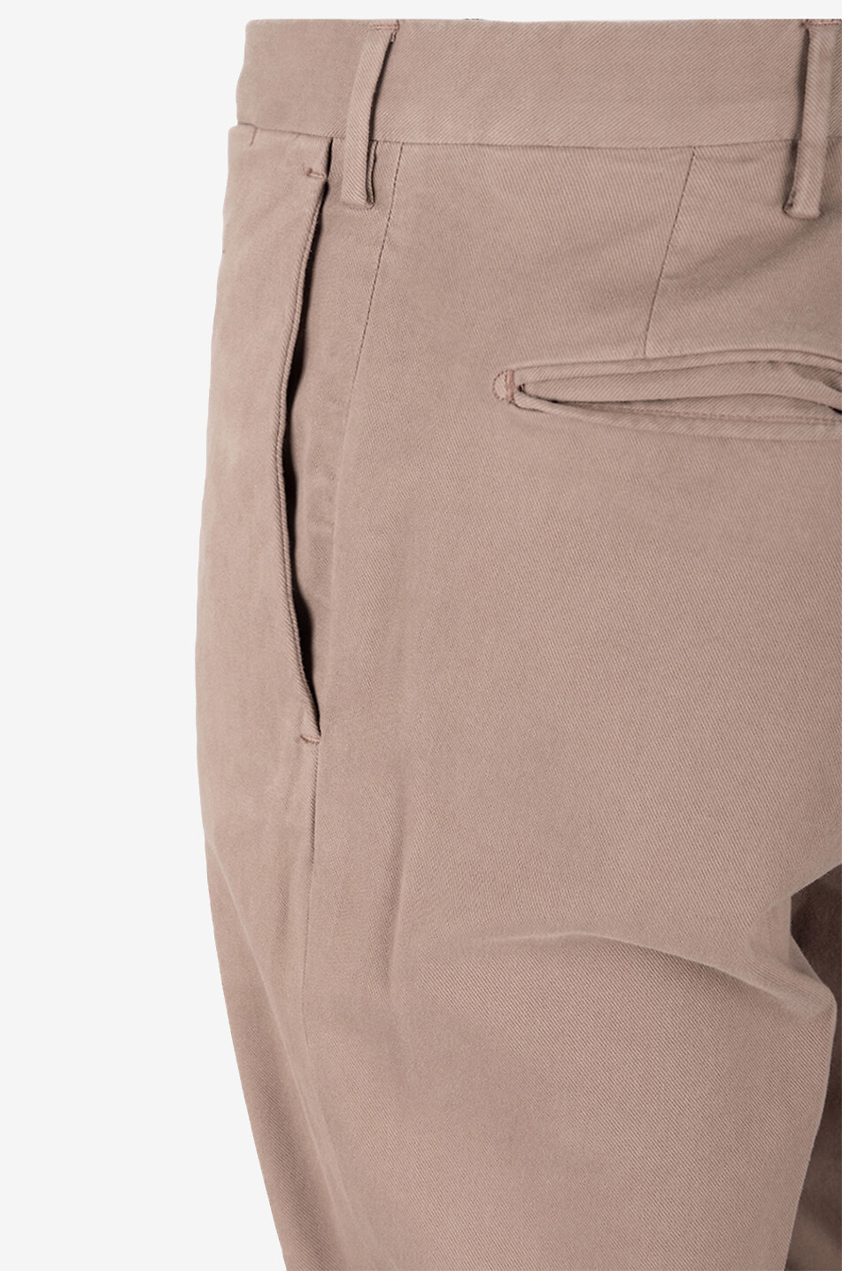 Slim Fit cotton and lyocell trousers