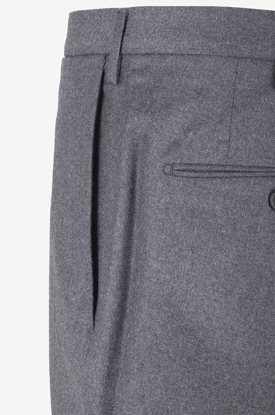 Regular Fit virgin wool trousers