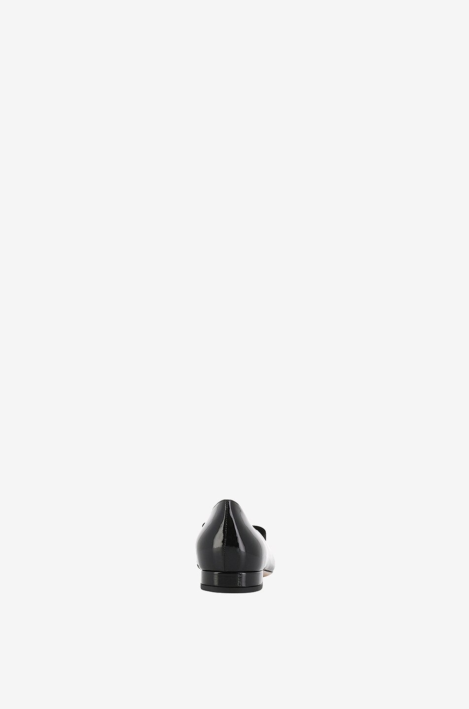 TOM FORD Audrey patent leather ballet flats with grosgrain bow Women BLACK 4
