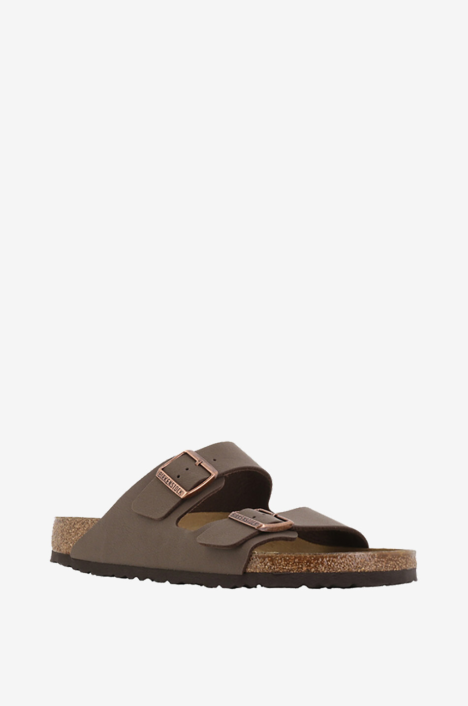 BIRKENSTOCK Flache Pantoletten aus Birko-Flor Arizona BS Herren BRAUN 1