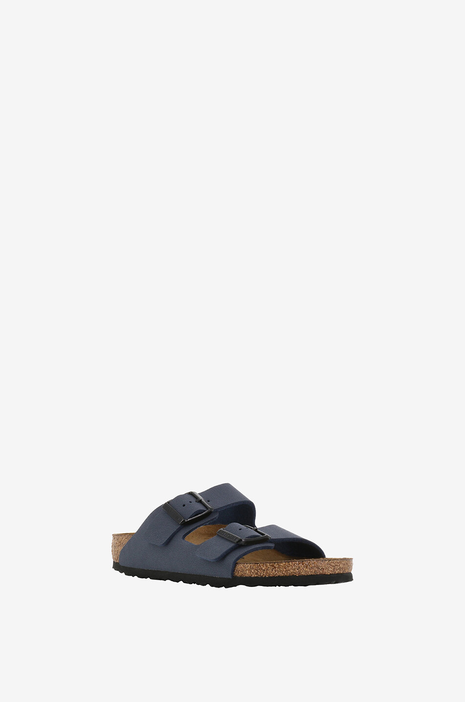 BIRKENSTOCK Flache Kinder-Pantoletten aus Birko-Flor Arizona Kids Mädchen DUNKELBLAU 1