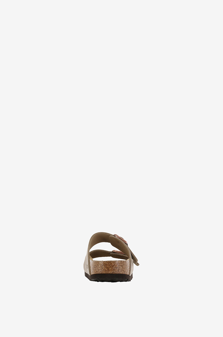 BIRKENSTOCK Mules plates en cuir nubuck Arizona BS Femme MARRON CLAIR 4