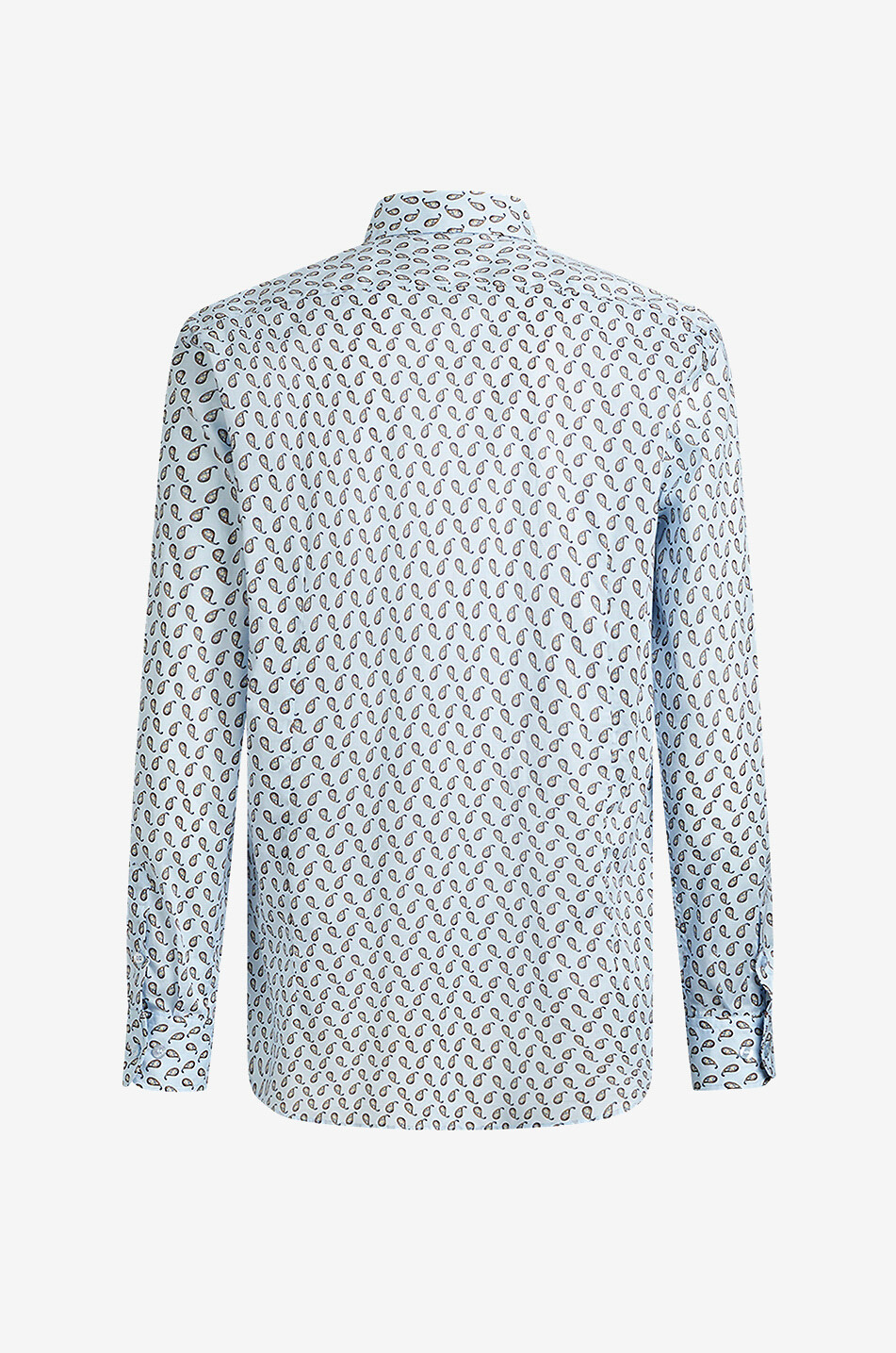 Langarm-Hemd mit Print Floral Paisley Details