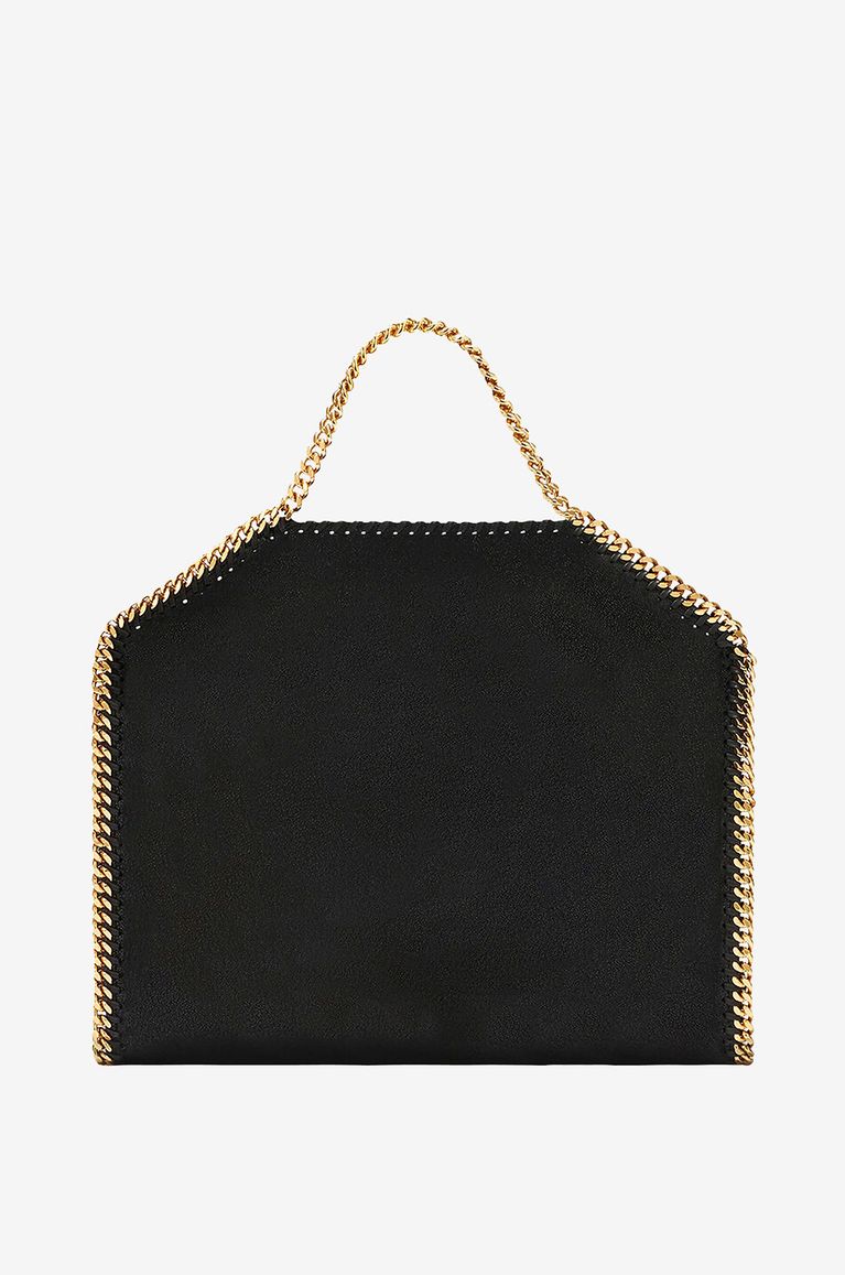 STELLA McCARTNEY Falabella Shaggy Deer faux suede handbag Women BLACK 5