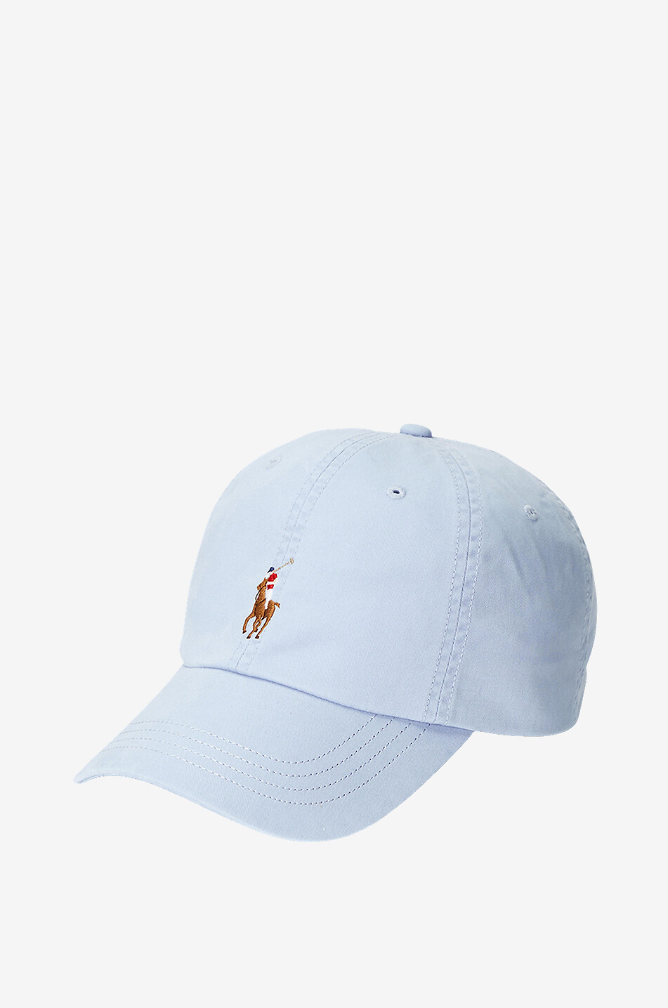POLO RALPH LAUREN Pony M Classics gabardine baseball cap Men LIGHT BLUE 1