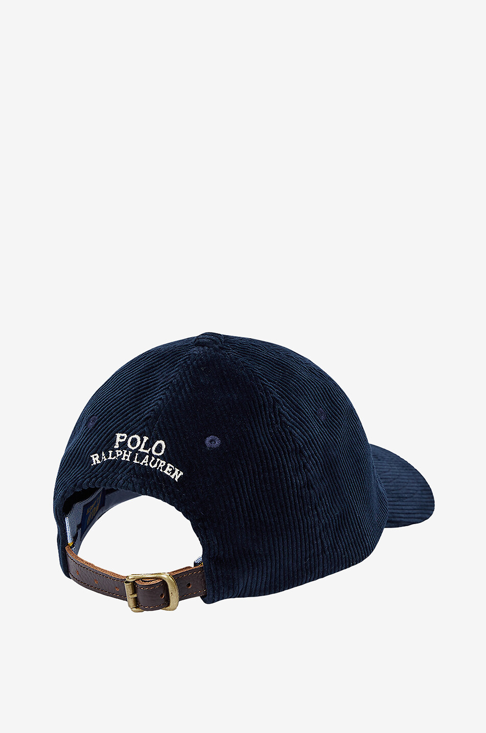 Ralph Lauren store Mens Blue Suede Baseball Cap.