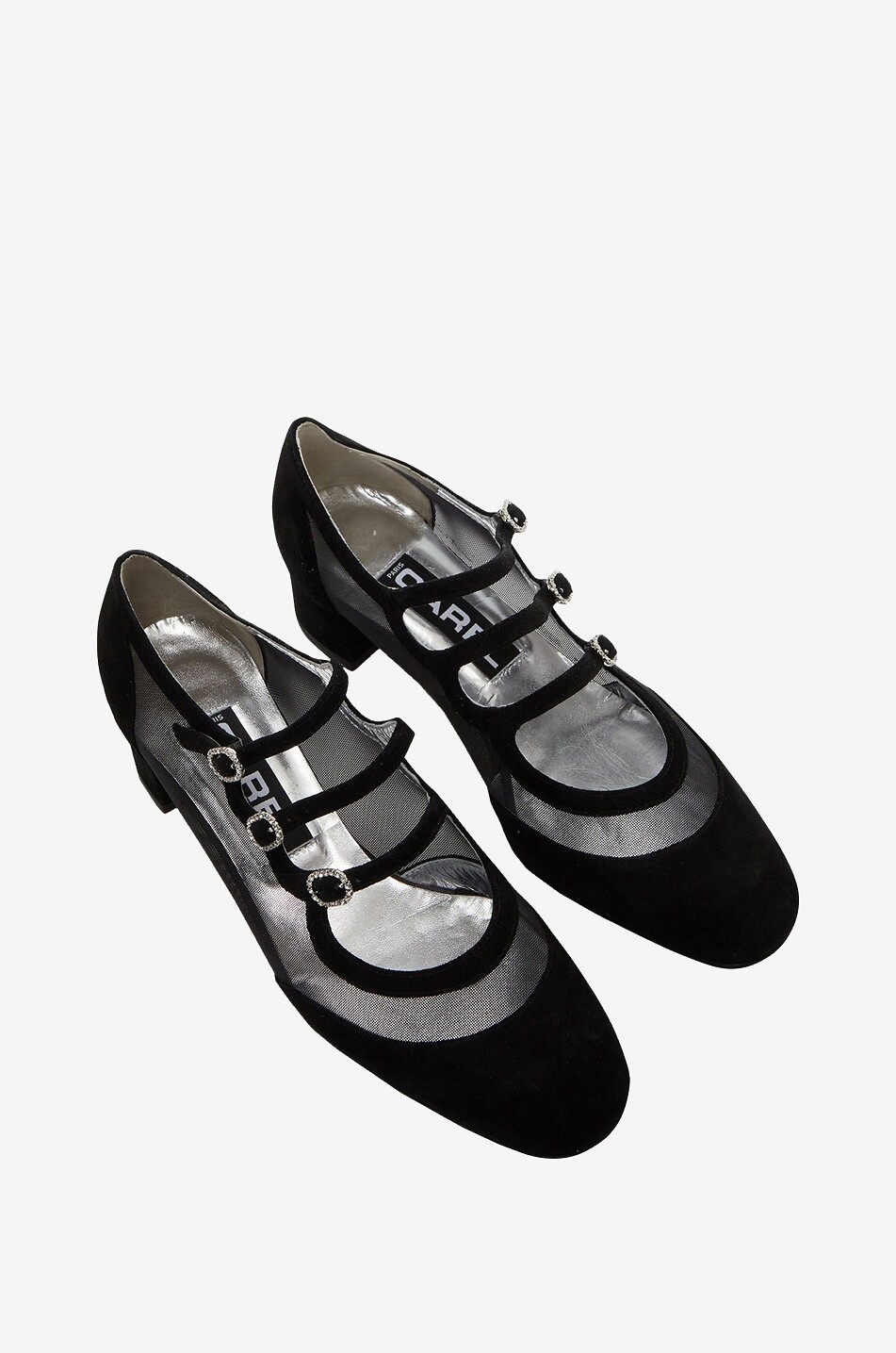 Babies en mesh et daim à strass Kinight 40