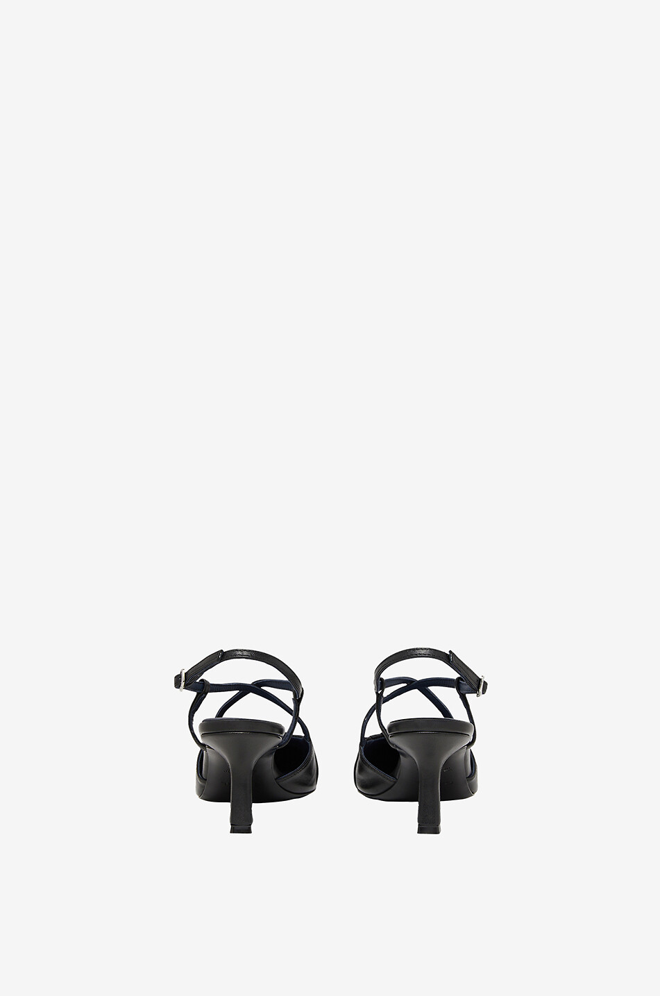 CAREL Slingback-Pumps aus Leder Neri 70 Damen SCHWARZ 4