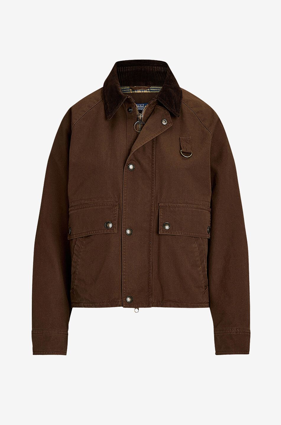 Gabardine and corduroy cropped parka - POLO RALPH LAUREN - Bongénie