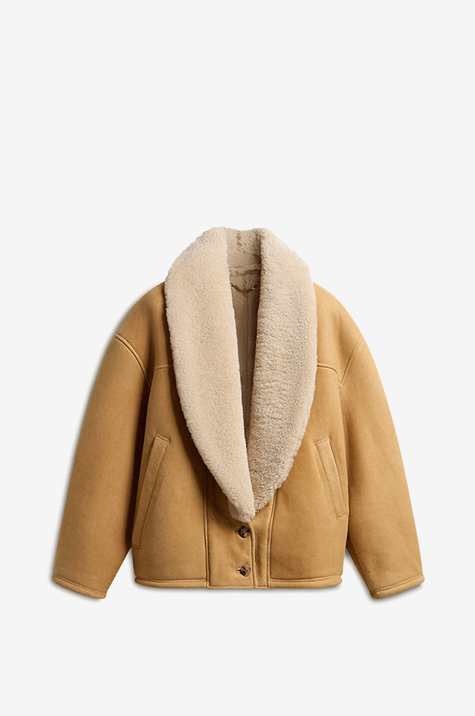 Shearling-Jacke mit Schalkragen Marghera