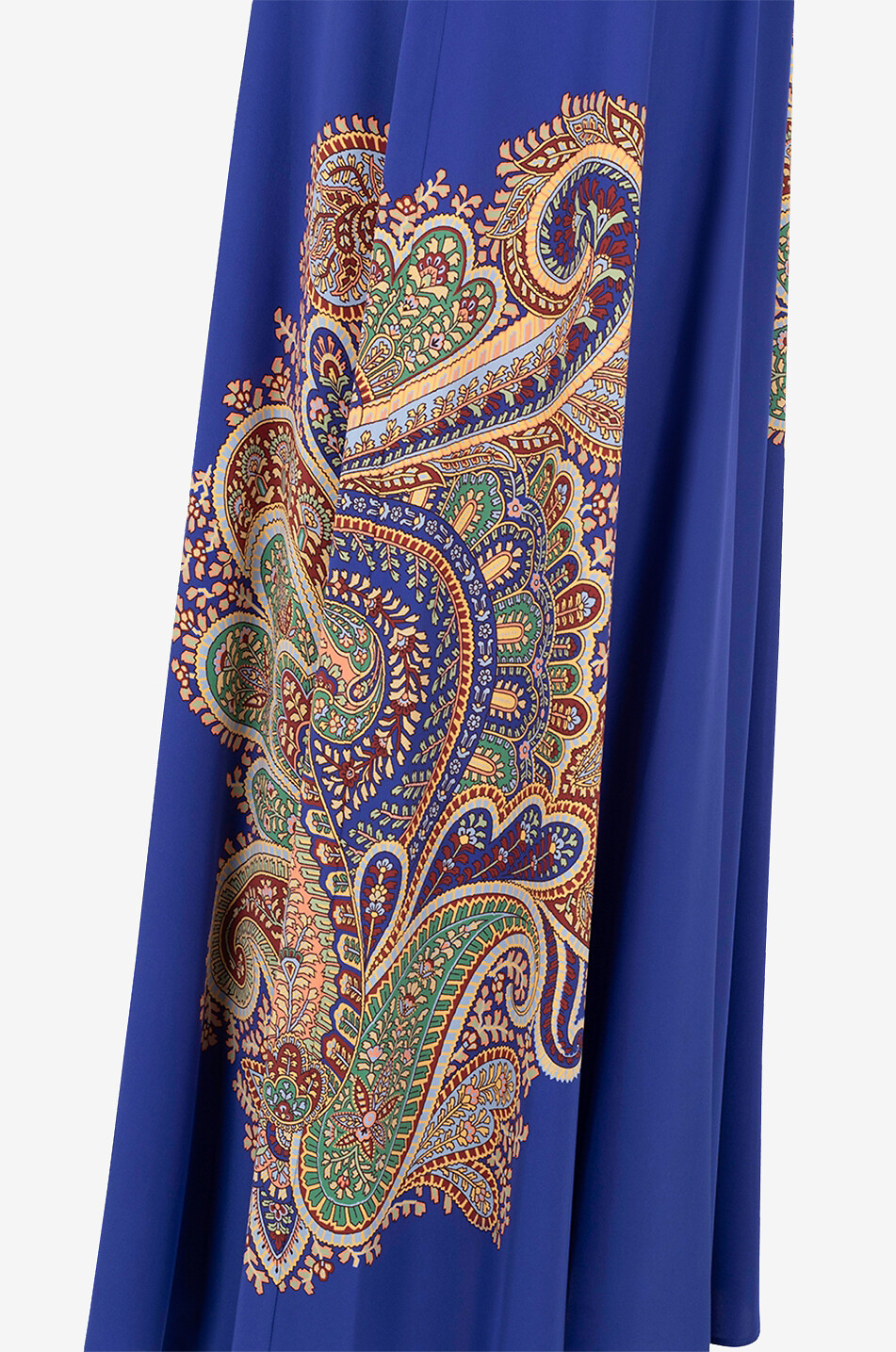ETRO ETRO x BONGÉNIE Paisley printed silk crepe maxi skirt Women MULTI COLOURED 4