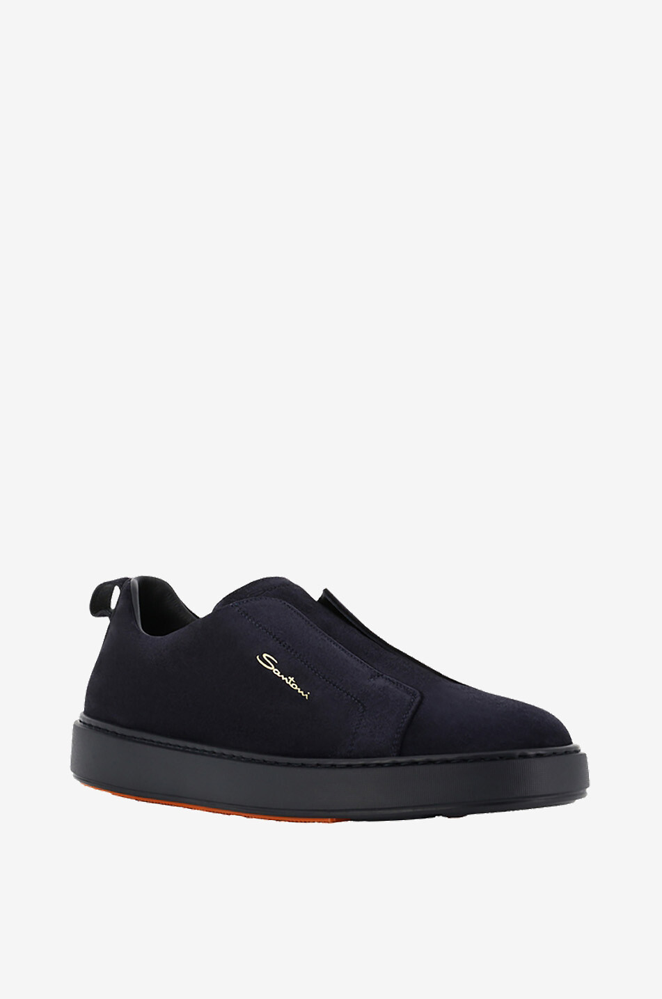 Niedrige Slip-on-Sneakers aus Wildleder