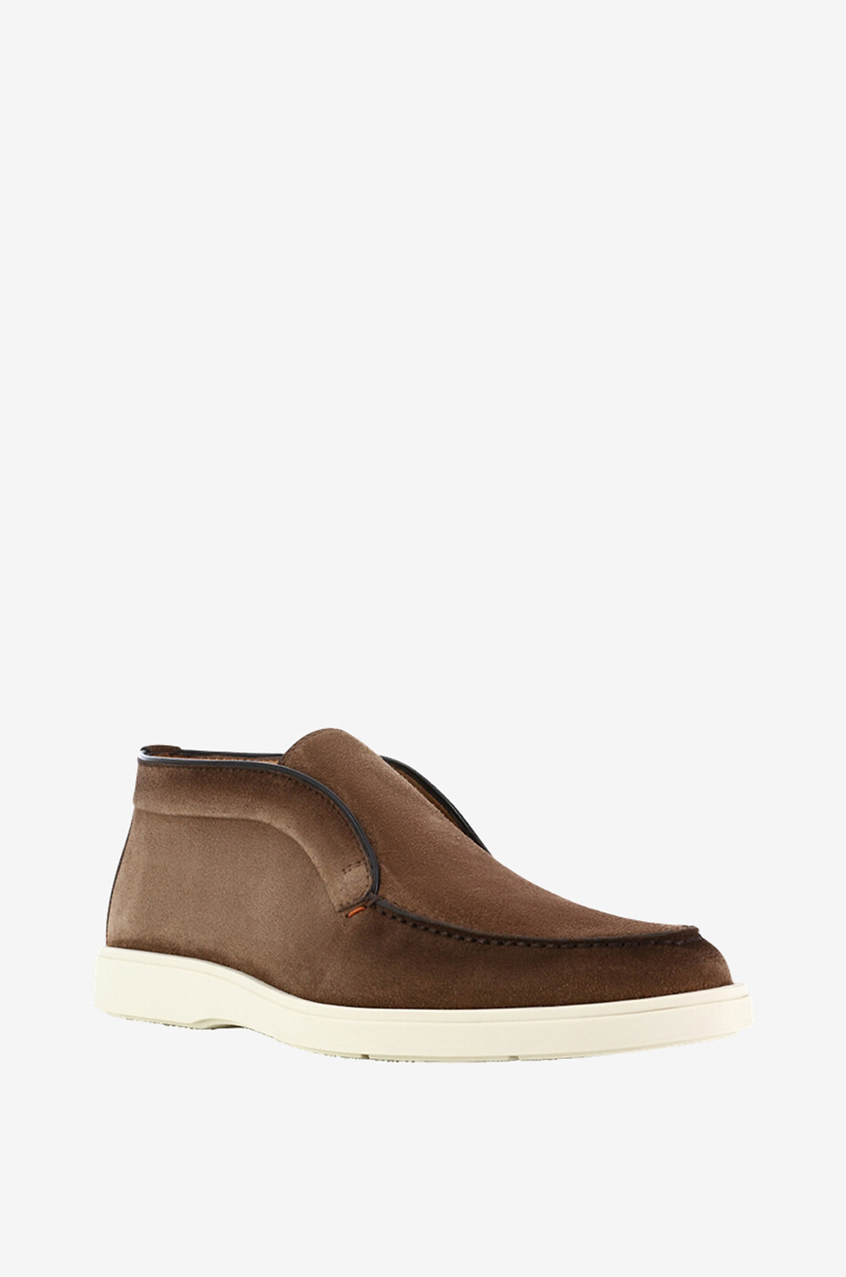 SANTONI Desert boots en daim Homme MARRON CLAIR 1