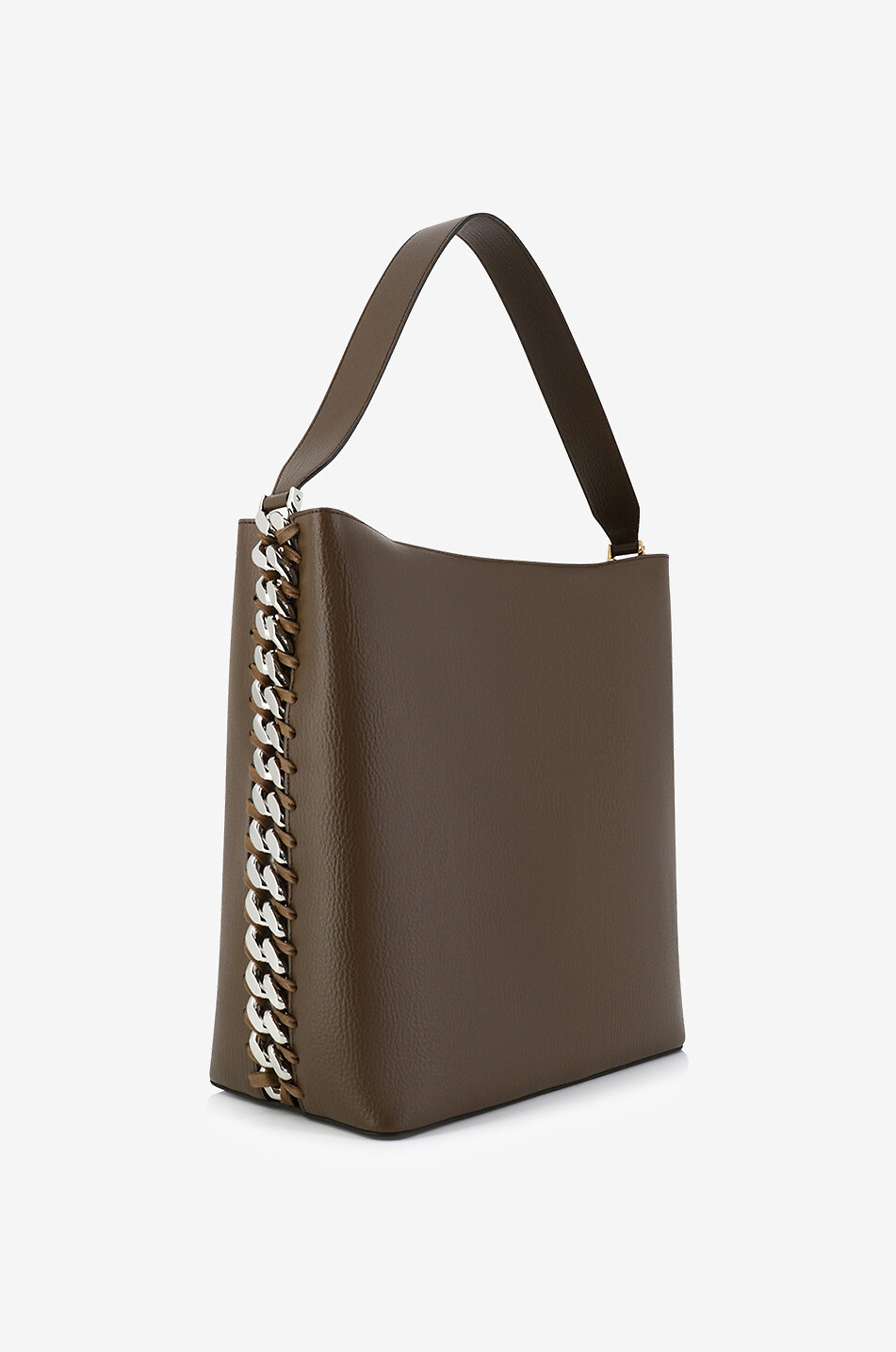 Sac seau en cuir synthétique grainé Frayme