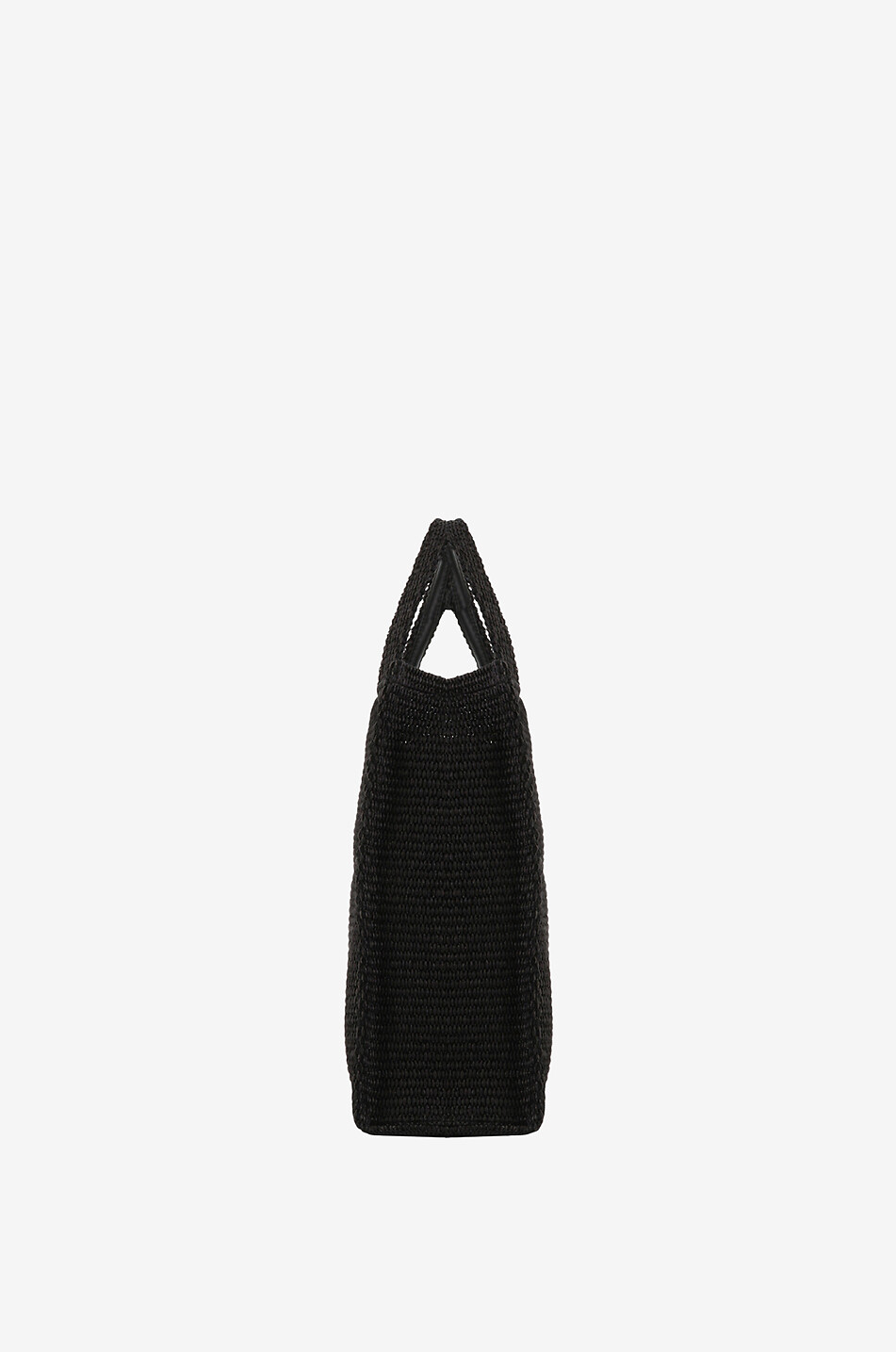 GIVENCHY G-Tote Medium rembroidered raffia tote bag Women BLACK 4