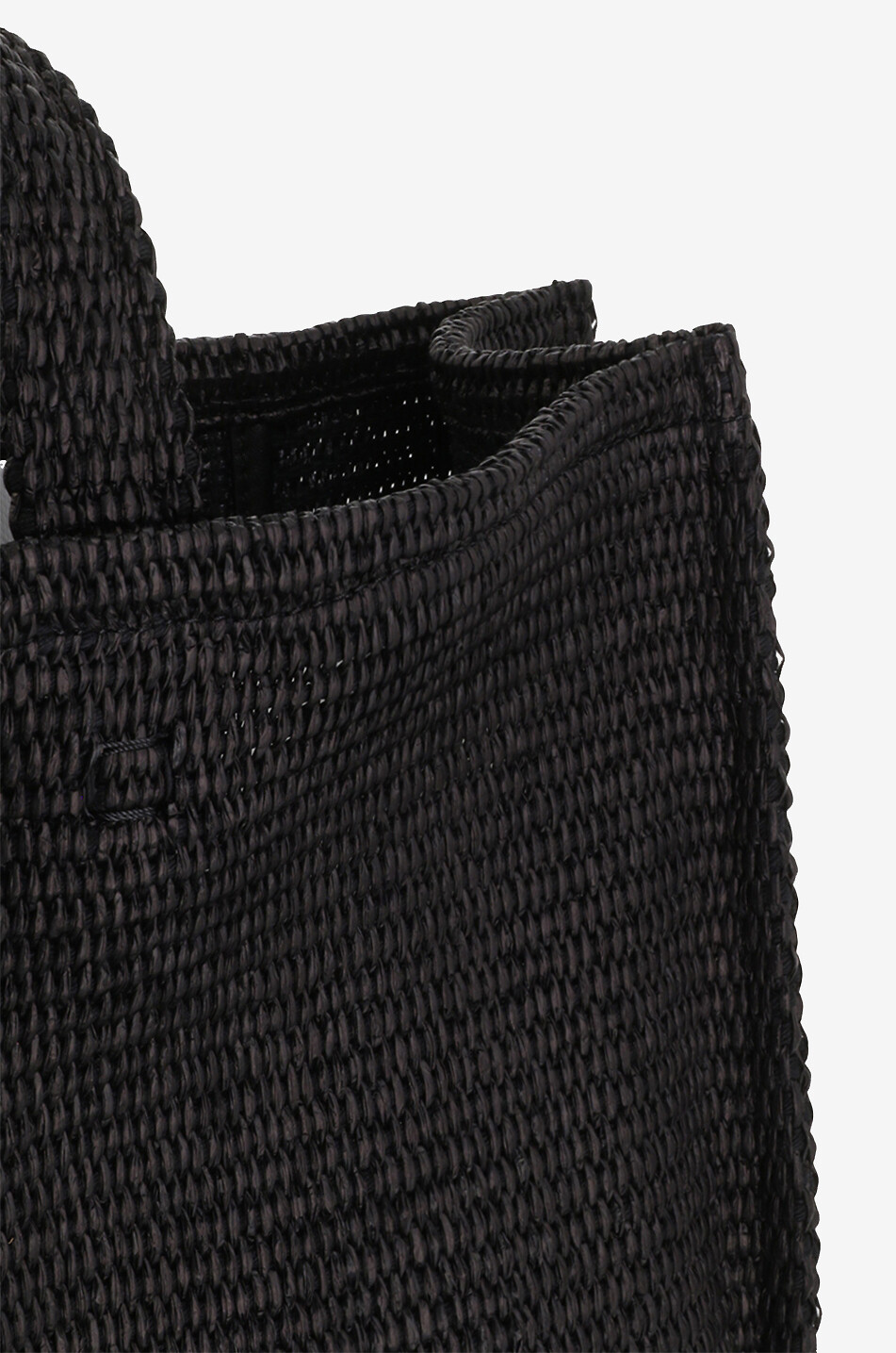 GIVENCHY G-Tote Medium rembroidered raffia tote bag Women BLACK 5