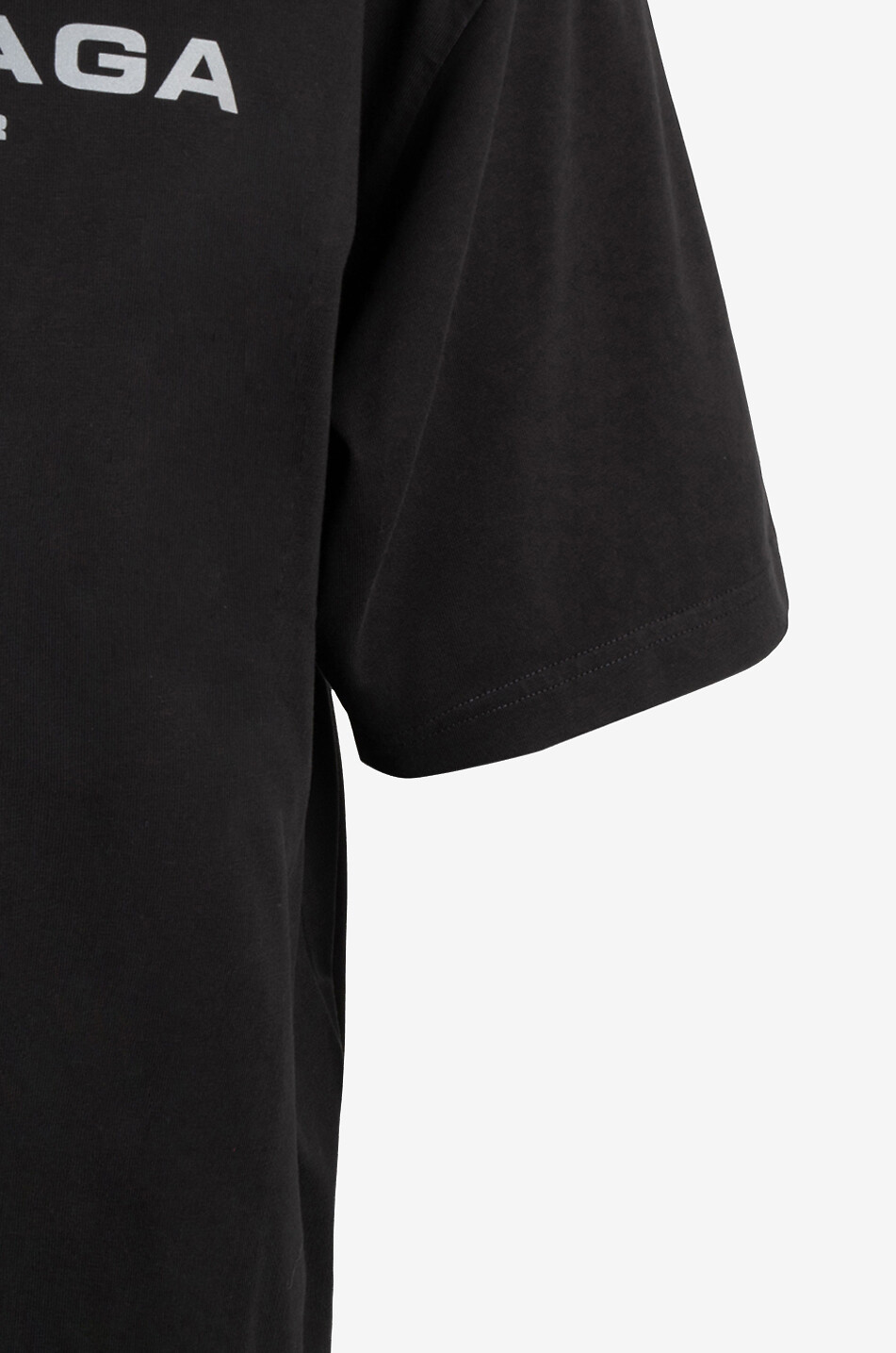 BALENCIAGA Kurzarm-Jersey-T-Shirt Activewear Medium Fit Herren BLACK 3