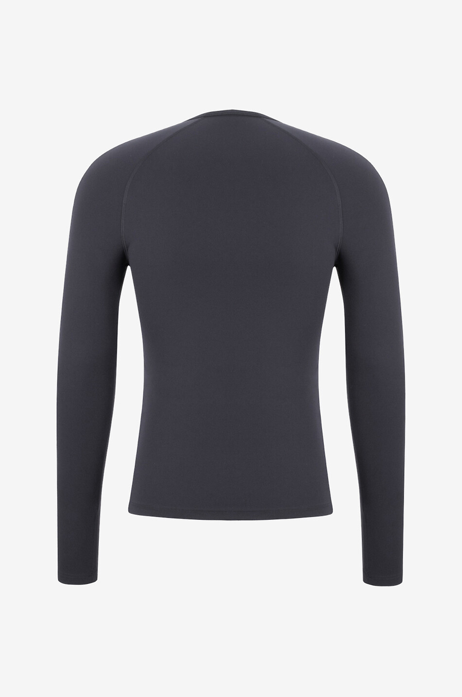 BALENCIAGA Lycra-T-Shirt mit langen Raglanärmeln Activewear Herren SCHWARZ 2