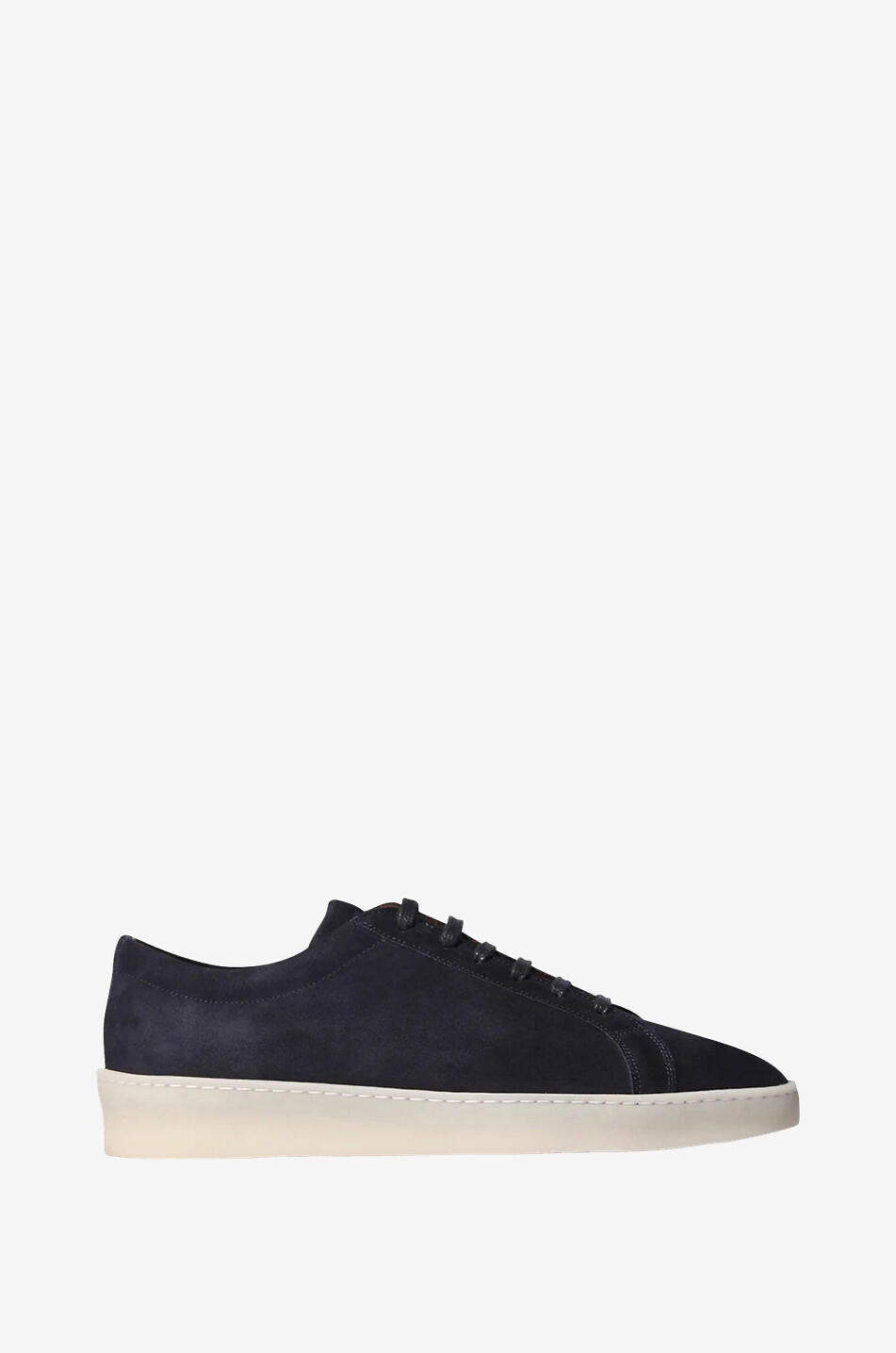 AURELIEN Aur1 low-top lace- up suede sneakers Men DARK BLUE 1