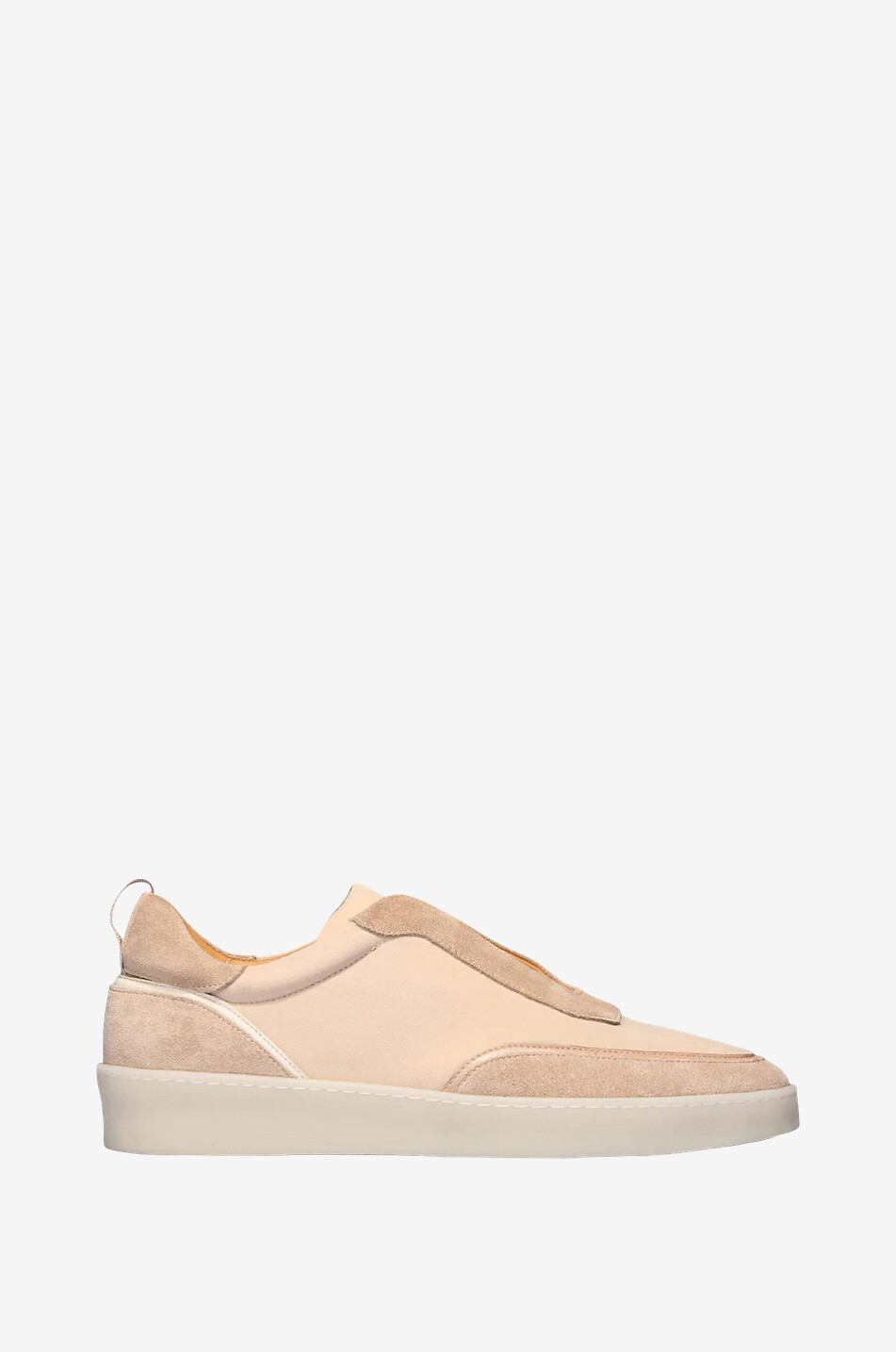 Slip-on-Sneakers aus Wild- und Glattleder Leisure