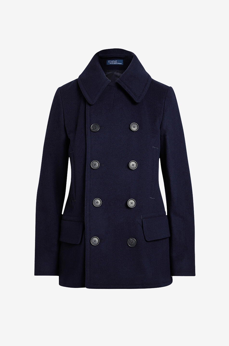 Fitted pea coat womens hotsell