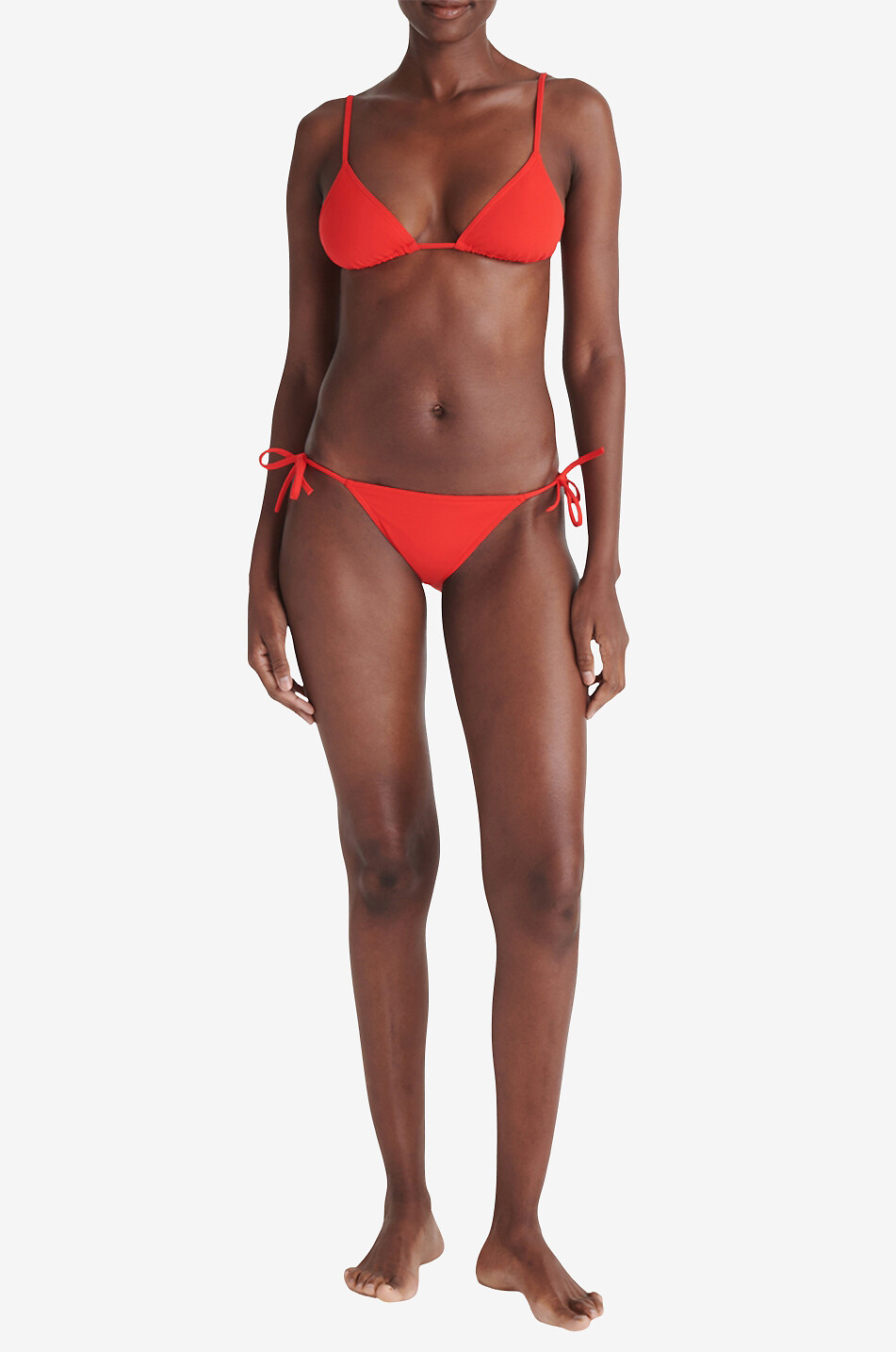 ERES Bas de bikini triangle taille basse Malou Femme ROUGE 4