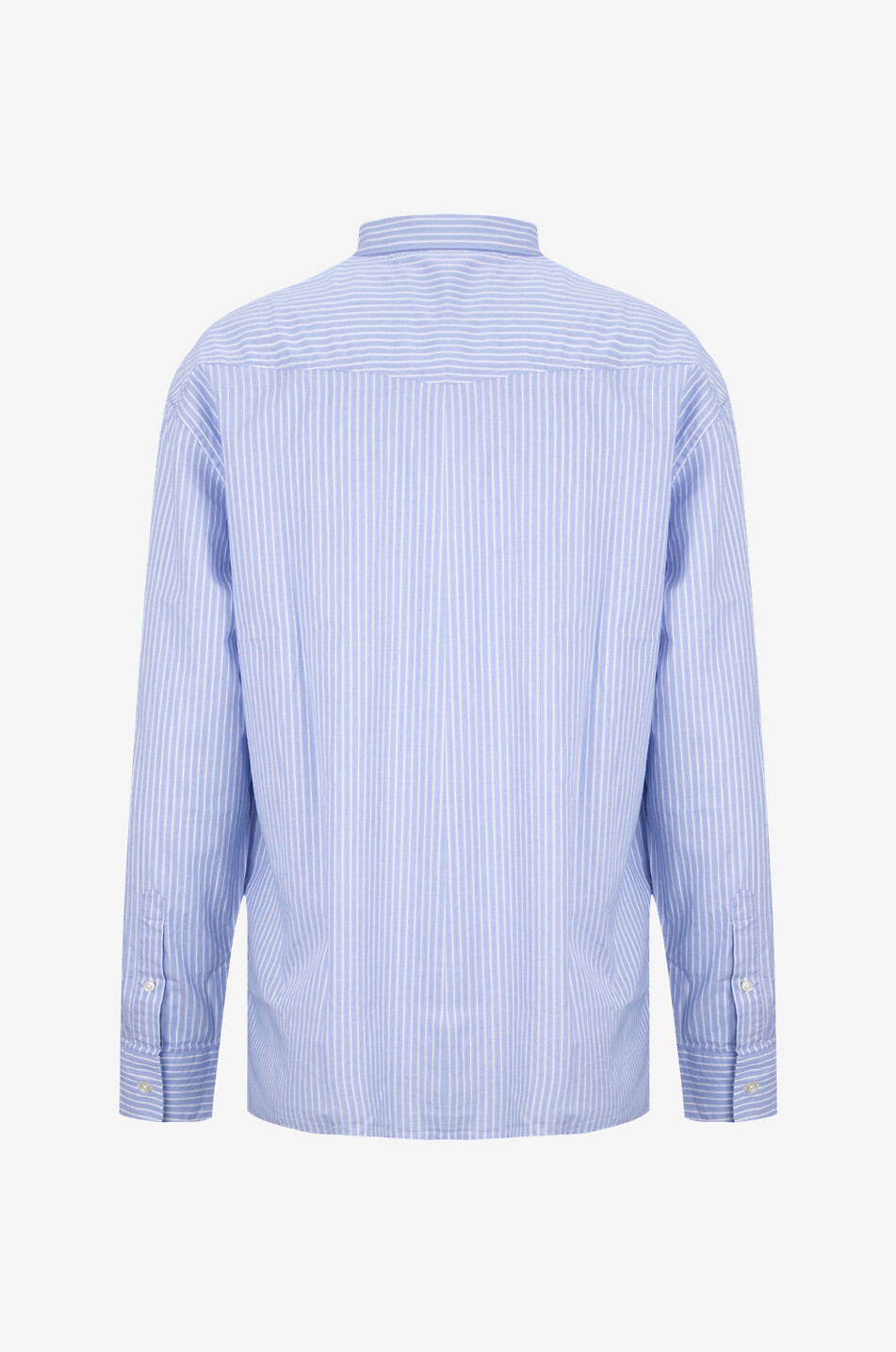 OFFICINE GENERALE Gad cotton long sleeved shirt Men BLUE 2