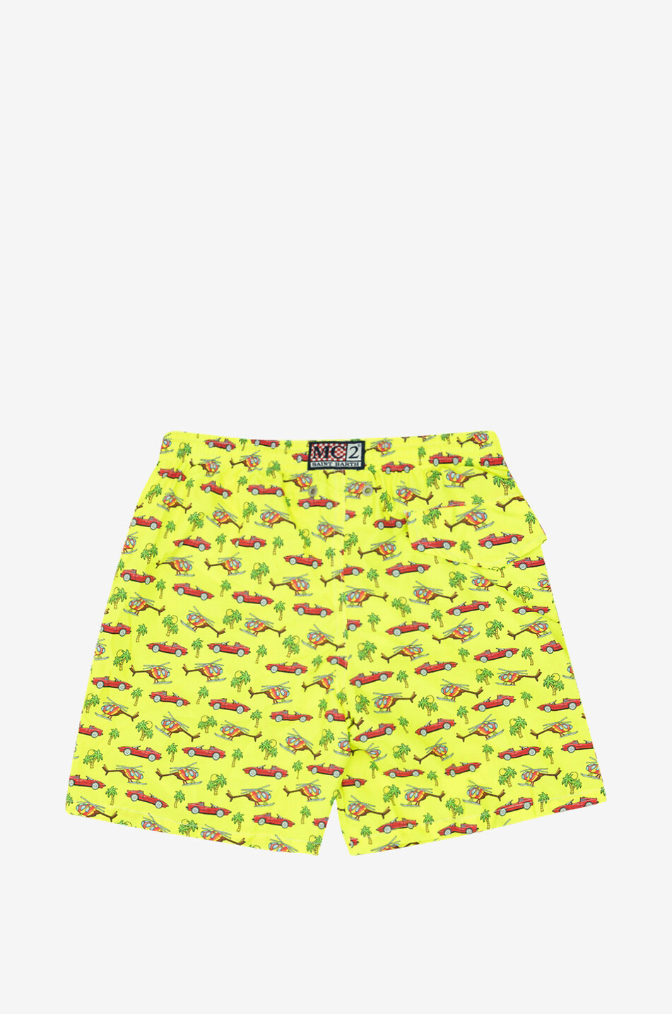 MC2 SAINT BARTH Short de bain garçon Cars Jean Lighting Garçon VERT CLAIR 2