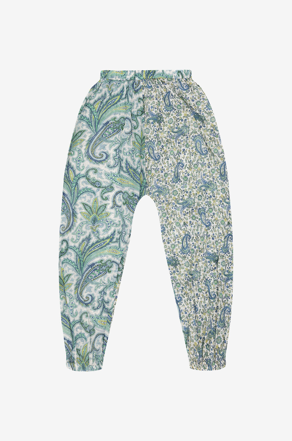 ZIMMERMANN Mädchenhose aus Voile mit weitem Bein Ottie Harem Mädchen GRÜN 2