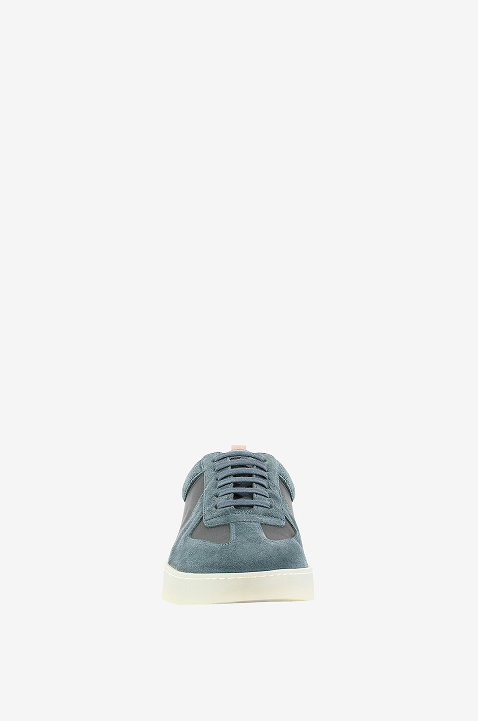Playtime low-top multi-material lace-up sneakers