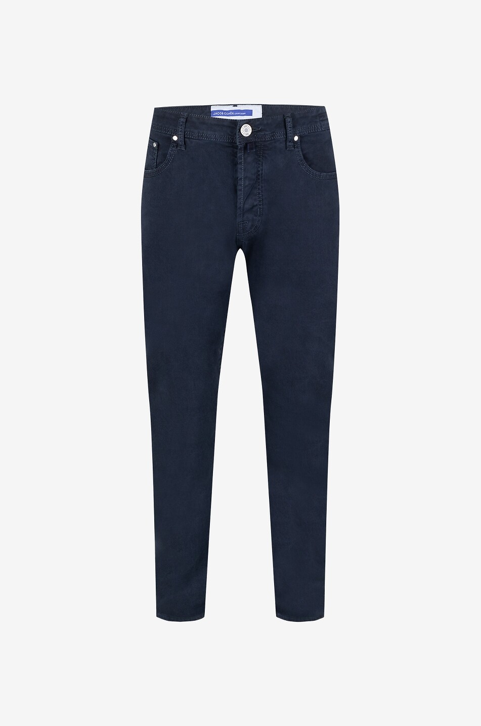 JACOB COHEN Jean droit teint en coton et lyocell Bard Homme BLEU FONCE 1