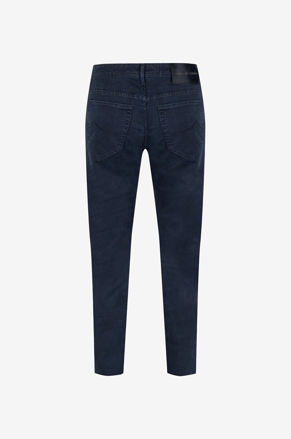 JACOB COHEN Jean droit teint en coton et lyocell Bard Homme BLEU FONCE 2