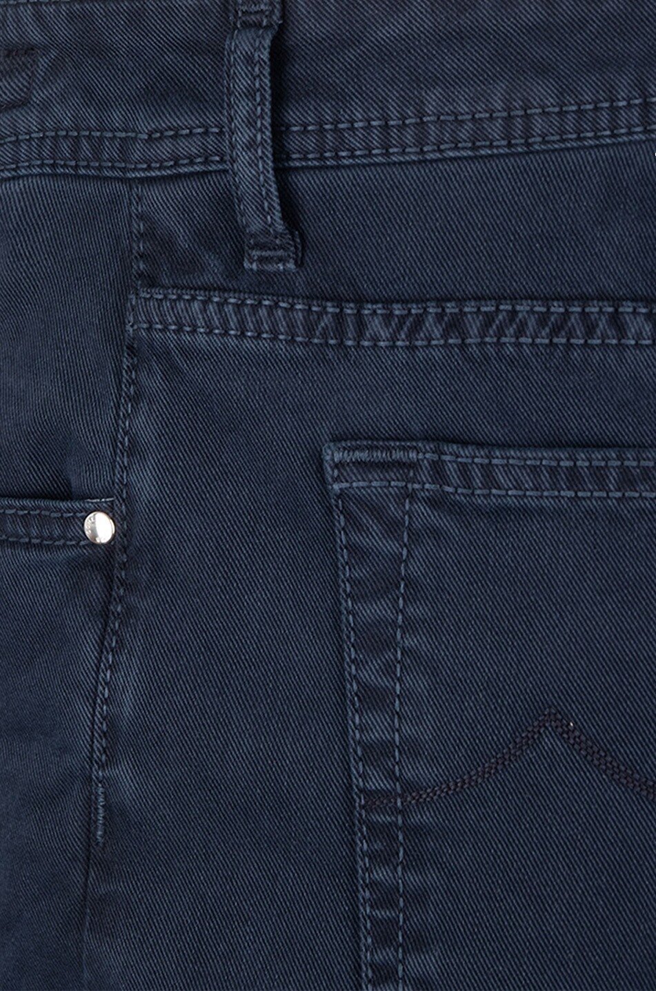 JACOB COHEN Jean droit teint en coton et lyocell Bard Homme BLEU FONCE 3