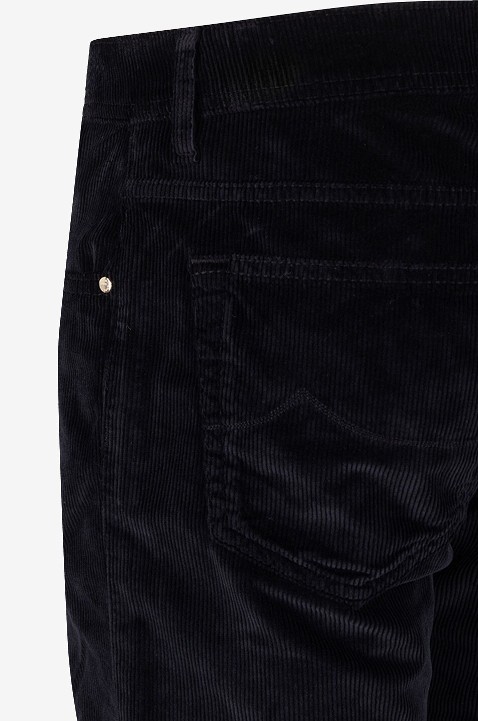 Jeans mit geradem Bein aus Cordsamt Bard