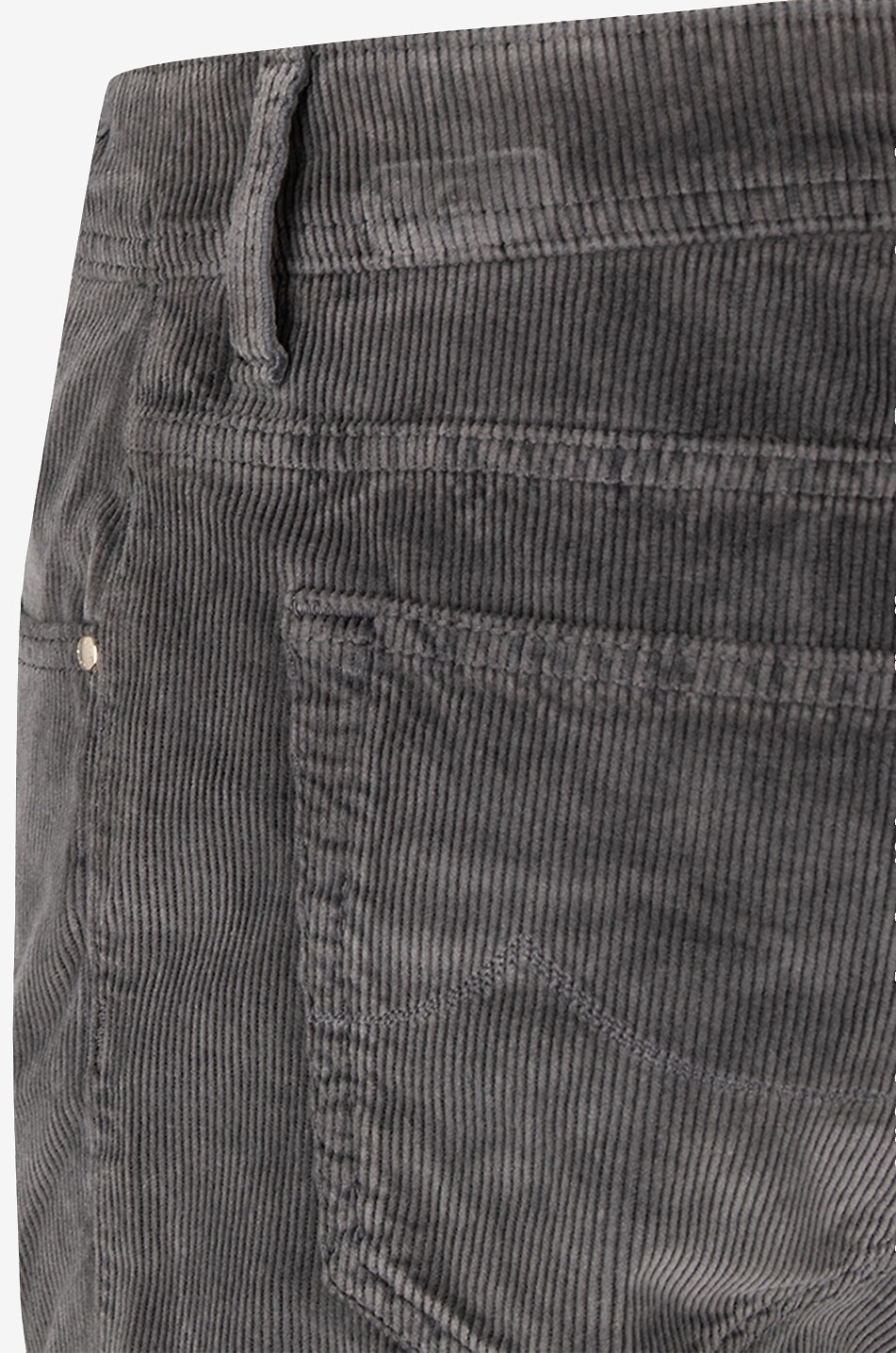 JACOB COHEN Bard corduroy straight-leg jeans Men MEDIUM GREY 3