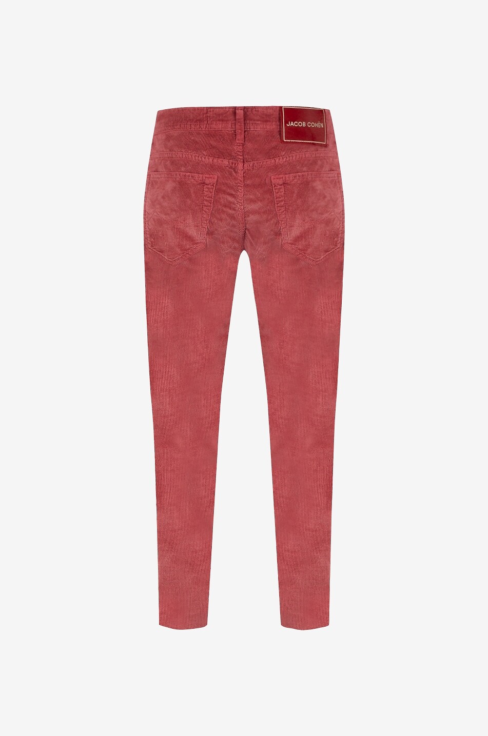 JACOB COHEN Bard corduroy straight-leg jeans Men MEDIUM RED 2