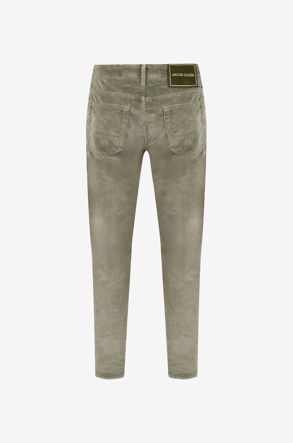 JACOB COHEN Bard corduroy straight-leg jeans Men LIGHT GREEN 2