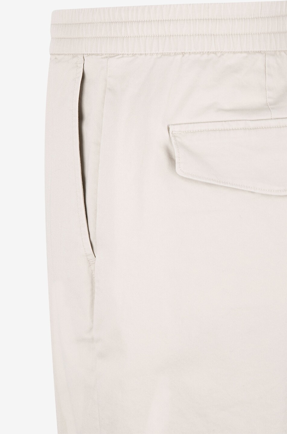 VINCE Louie cotton beach trousers Men EGGSHELL 3