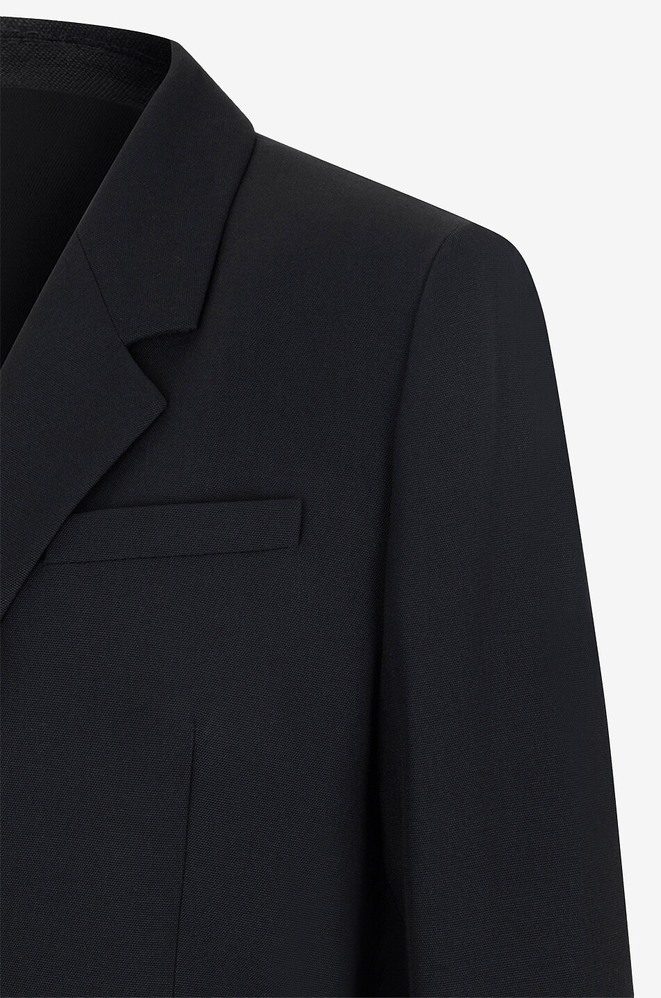 TOTEME Blazer oversize en laine mélangé Tailored Femme NOIR 3