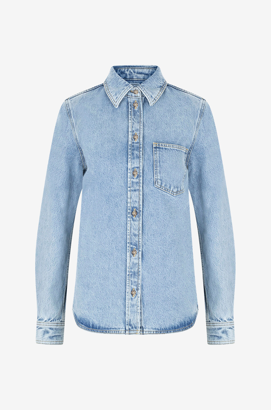 Chemise en denim Petite Cool Blue