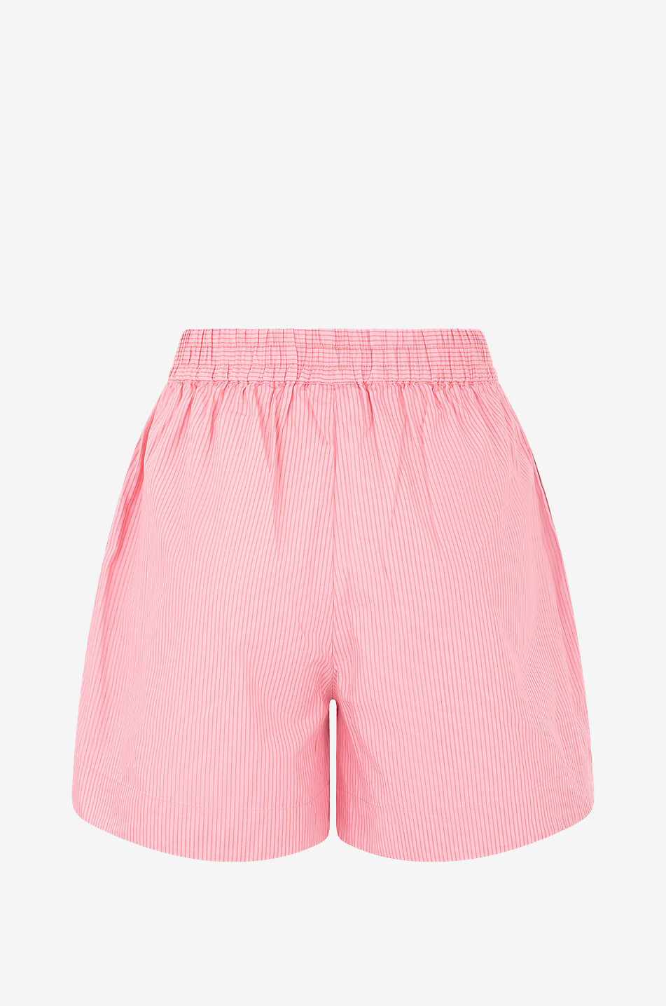 Shorts mit feinen Streifen aus Baumwolle Chiara