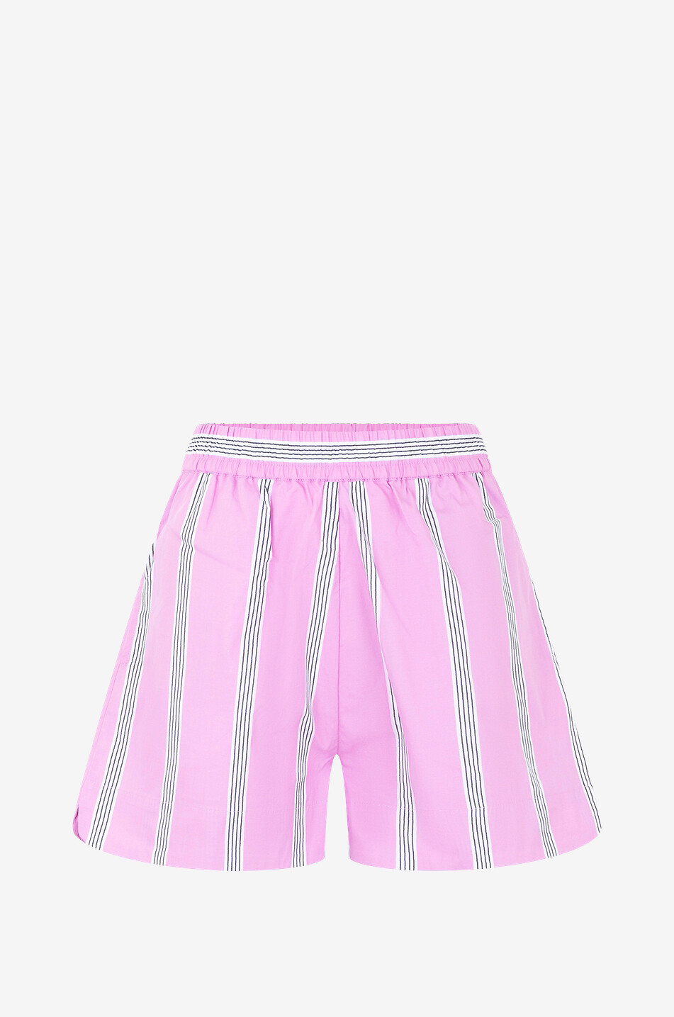 Gestreifte Shorts aus Baumwolle Chiara