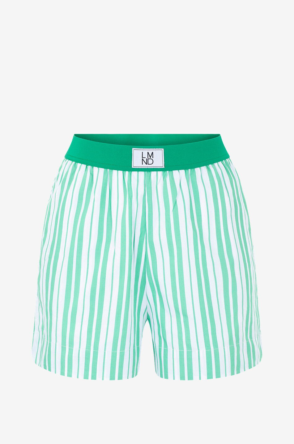 Short rayé en coton Chiara