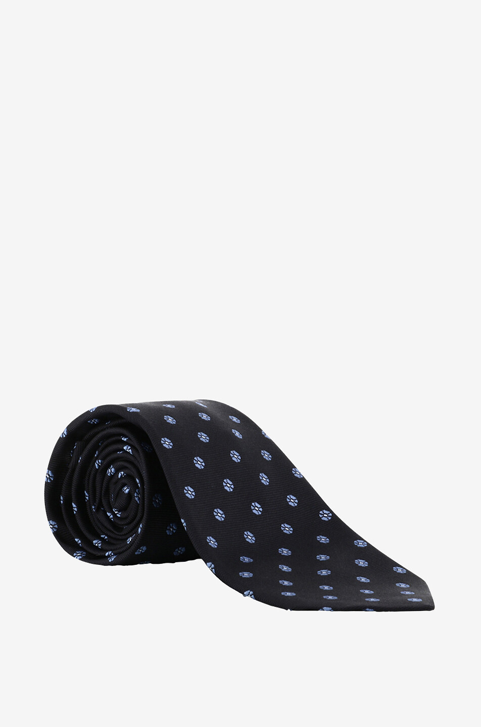 Floral silk jacquard tie