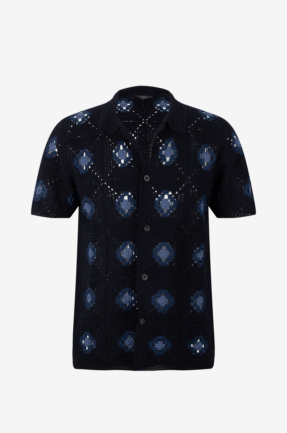 Chemise à manches courtes Crafted Crochet