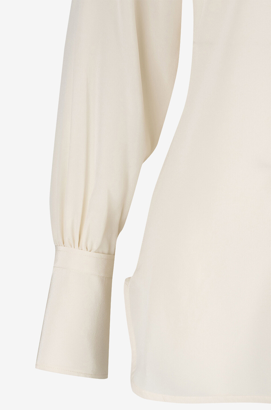 Seidenhemd Contrast Placket