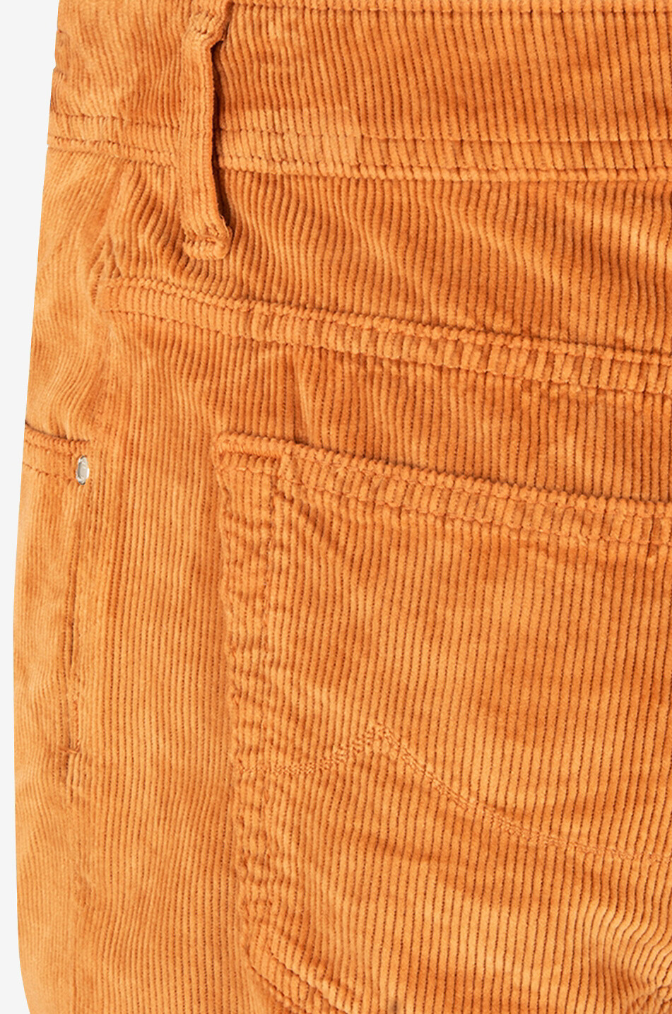 Jeans mit geradem Bein aus Cordsamt Bard